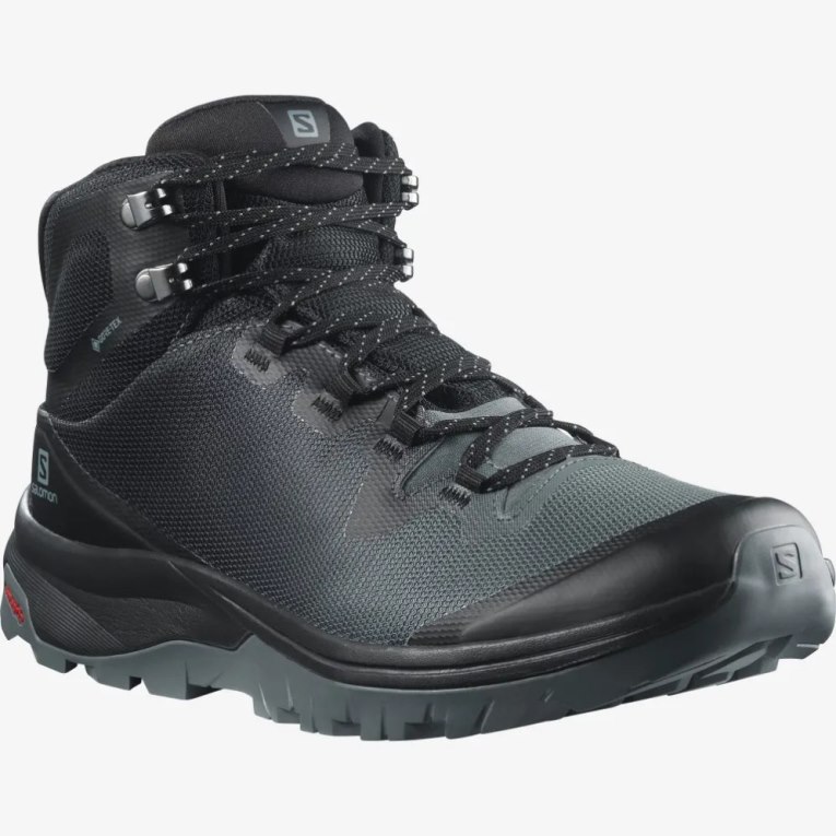 Botas Montaña Salomon Vaya Mid GTX Mujer Negros | MX GYIN901